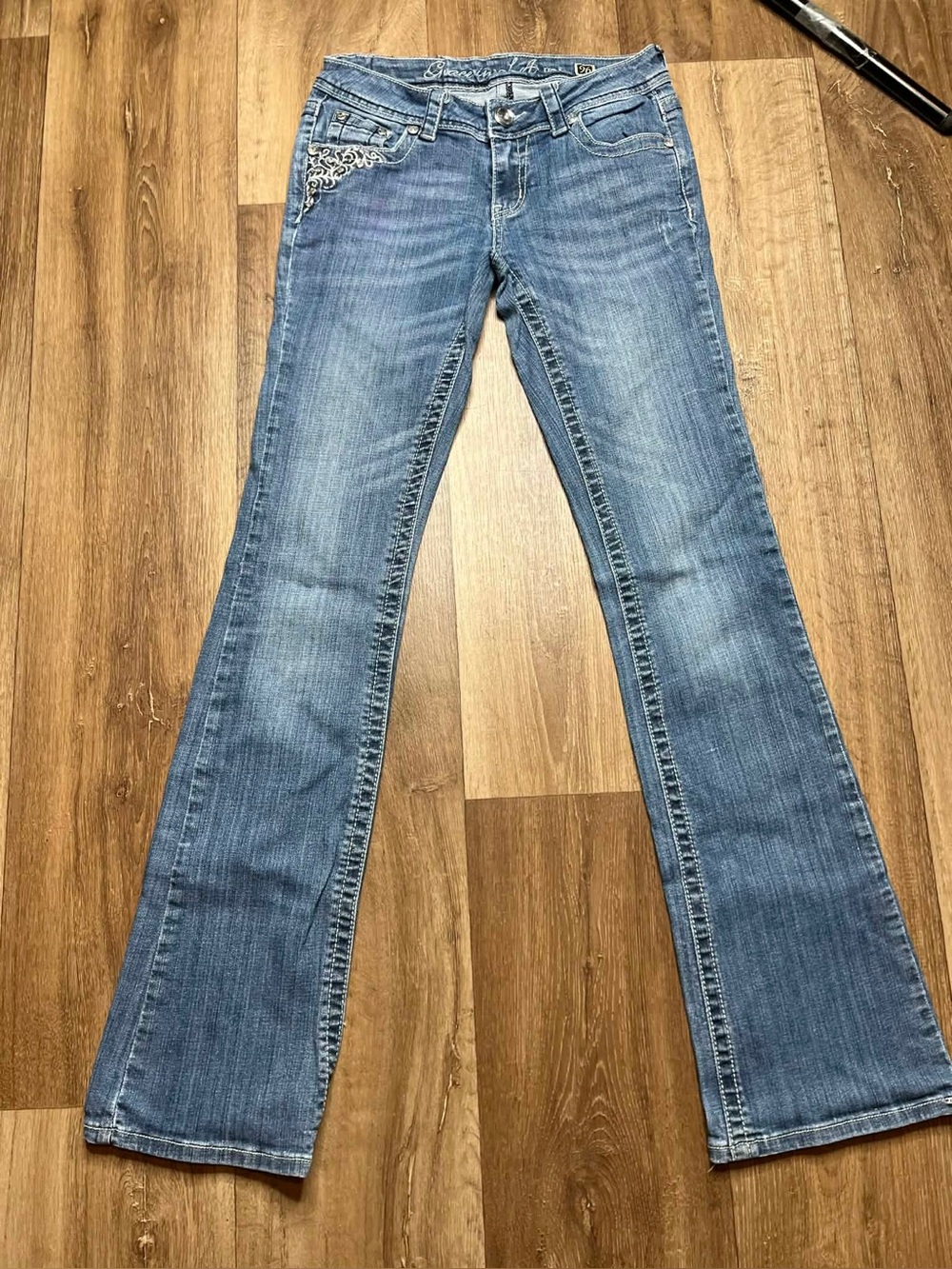 Grace In LA Bootcut Jeans Women's Size 26 Medium Wash